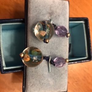 Original hand made in Italy cuff links , unisex